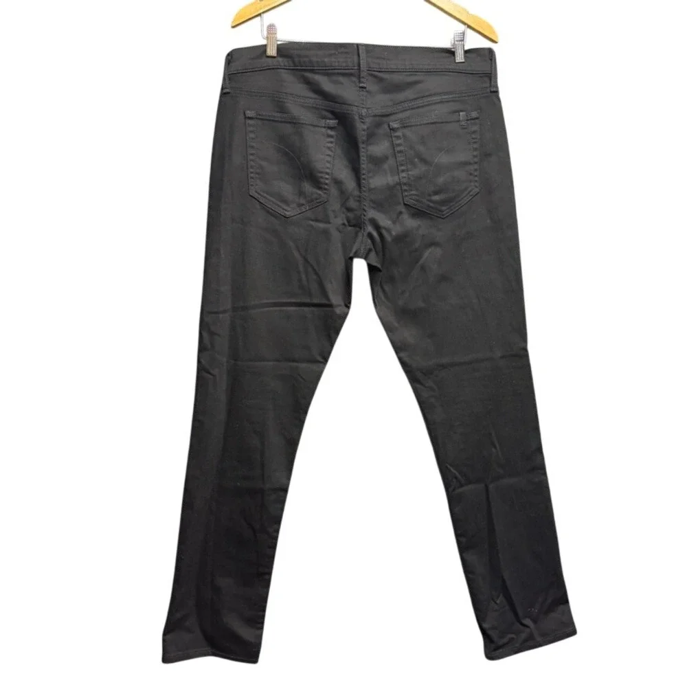 Joes Jeans The Brixton Straight Narrow Mens Pants Black W34 L34 Cotton Blend